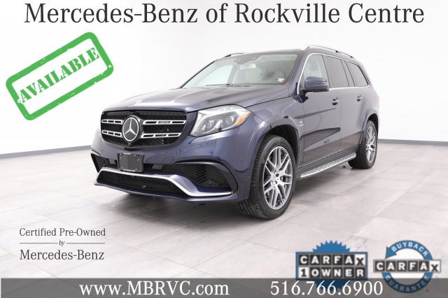 Certified Pre Owned 2019 Mercedes Benz Gls Amg Gls 63 Suv 4matic Suv